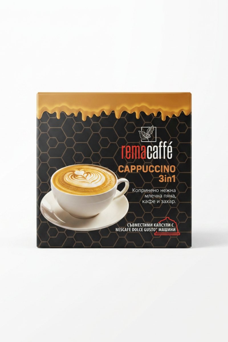 Капсули DG Rema Caffè Cappuccino 3in1 16 бр. 