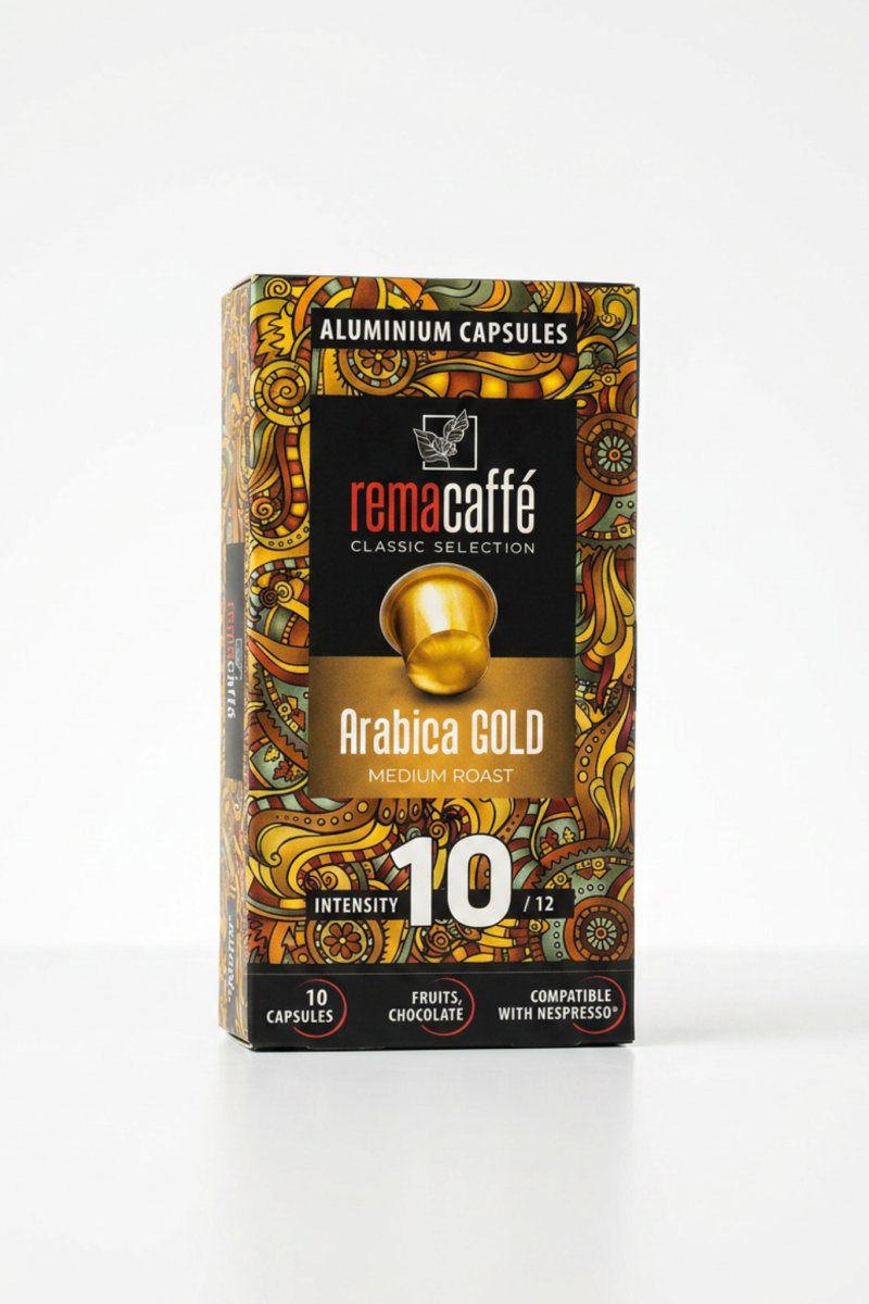 Капсули Nespresso Rema Caffè Arabica Gold 10 бр. 